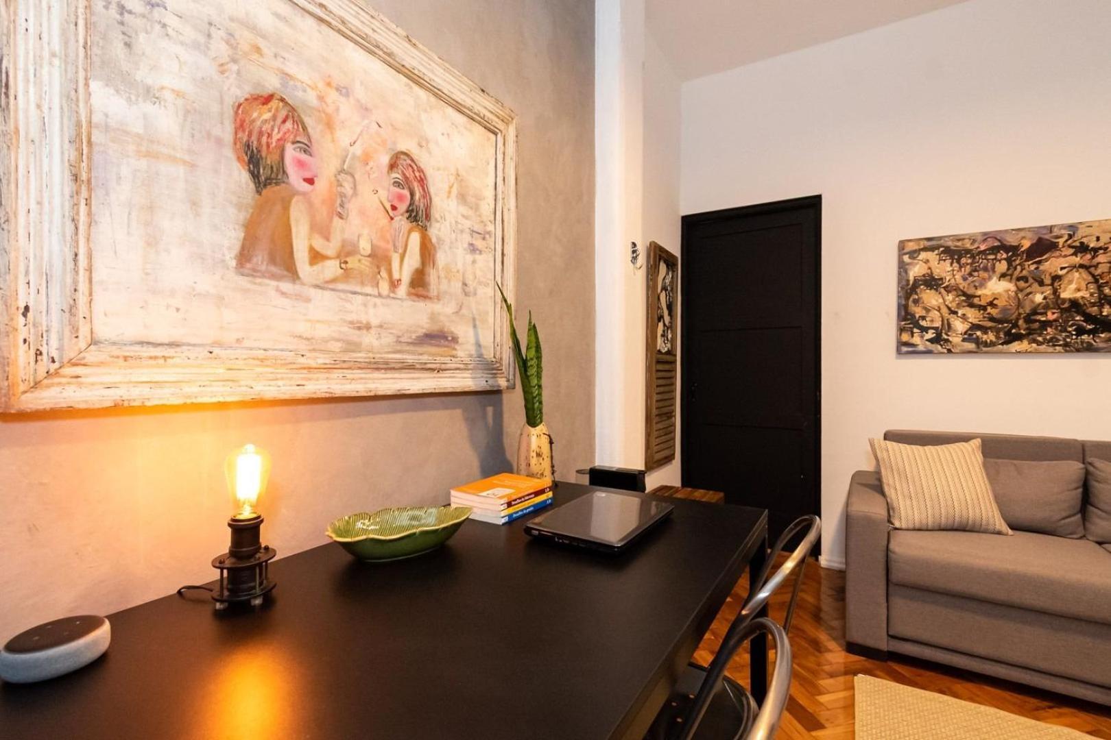 Omar do Rio - JG 42/701: Moderno Qto&sala, Internet 240mbps, Smart TV, VideoGame Retrô + Alexa (EchoDot), ao lado do Metrô, a 200 metros da Praia de Ipanema e 500 metros da Praia de Copacabana Rio de Janeiro Exterior foto